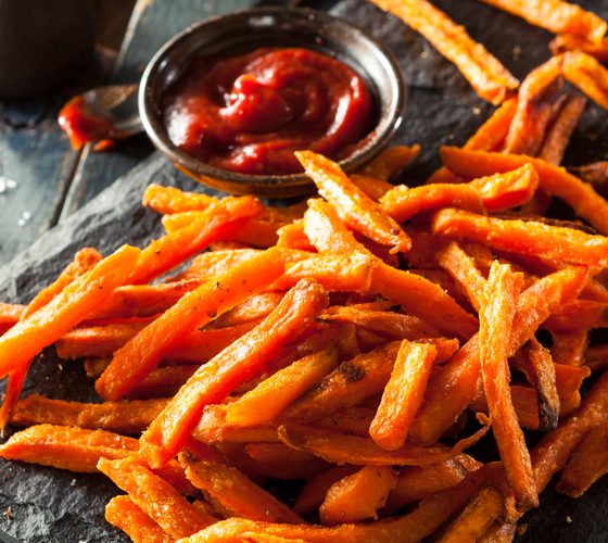 Orange Sweet Potato Fries