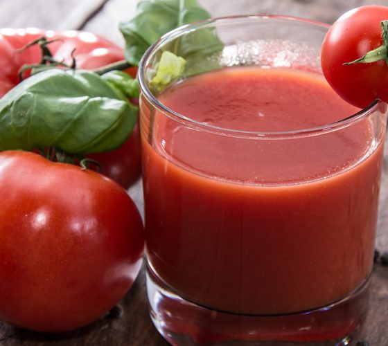 Tomato Juice with fresh Tomatoes