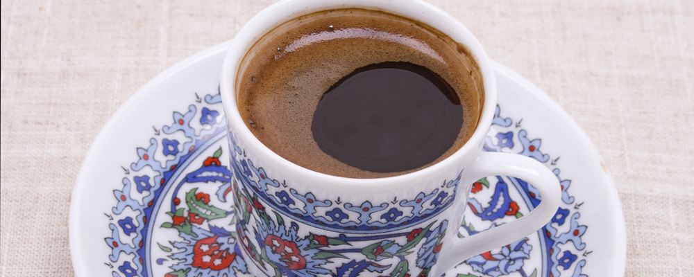 A cup of turkish coffee